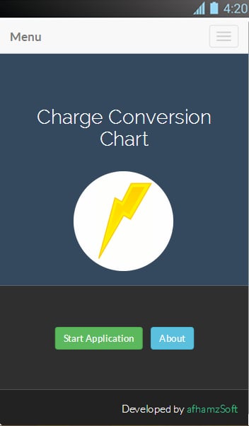 Charge Conversion Chart截图1