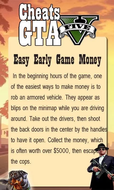 Cheats GTA 5截图4