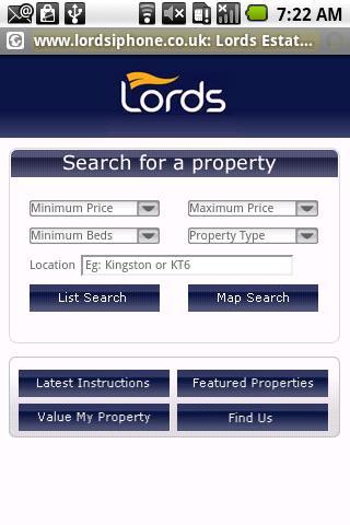 Lords Estate Agents截图1