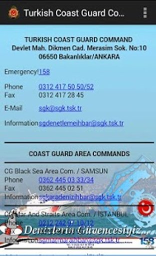 Turkish Coast Guard Command截图2