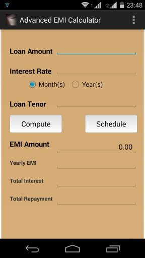 Advanced EMI Calculator截图4