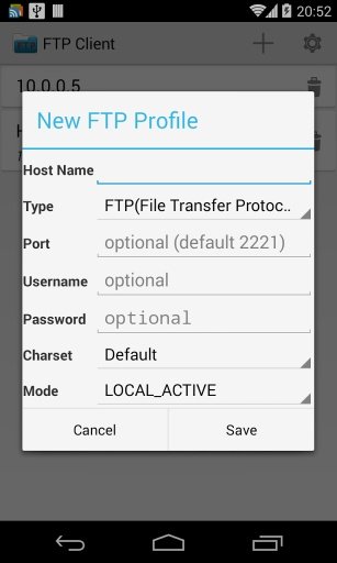 FTP Client截图2