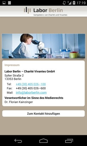 Labor Berlin App截图1