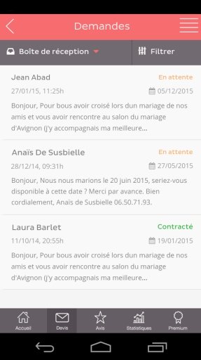 Mariages.net pour l'entreprise截图2