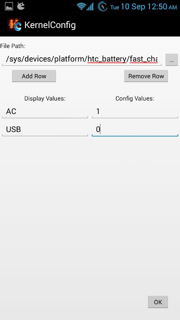 Kernel Config - Widget截图3