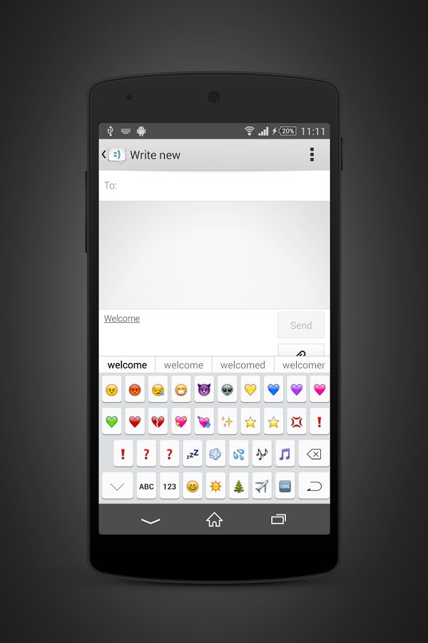 Emoji Android Keyboard截图4