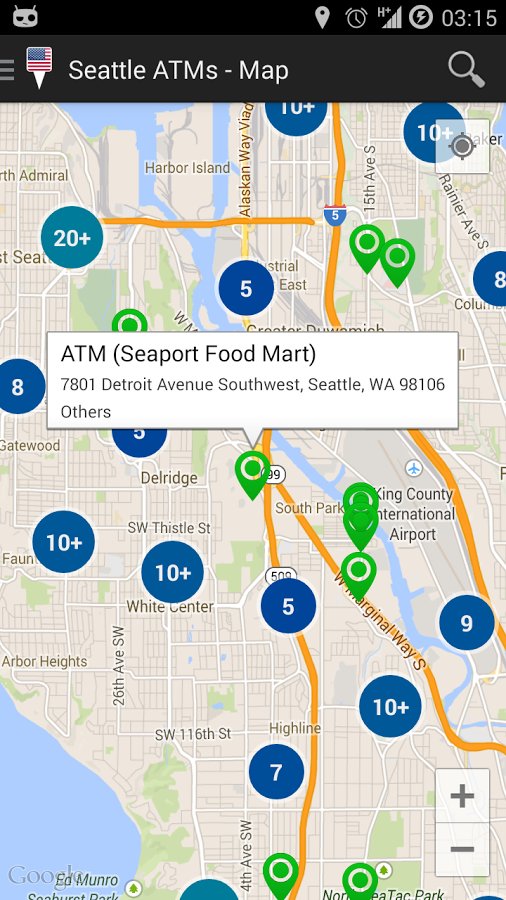 Seattle ATM's截图2