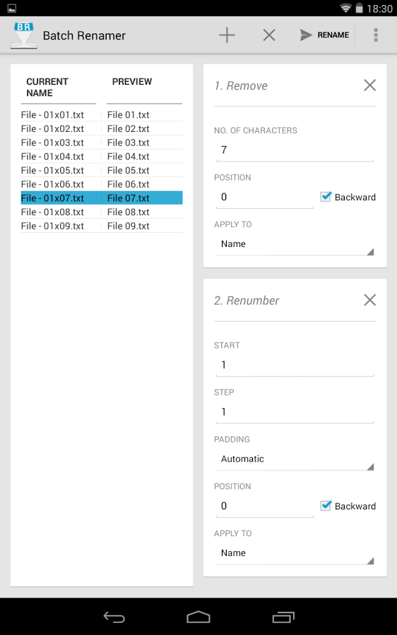 Batch Renamer截图3