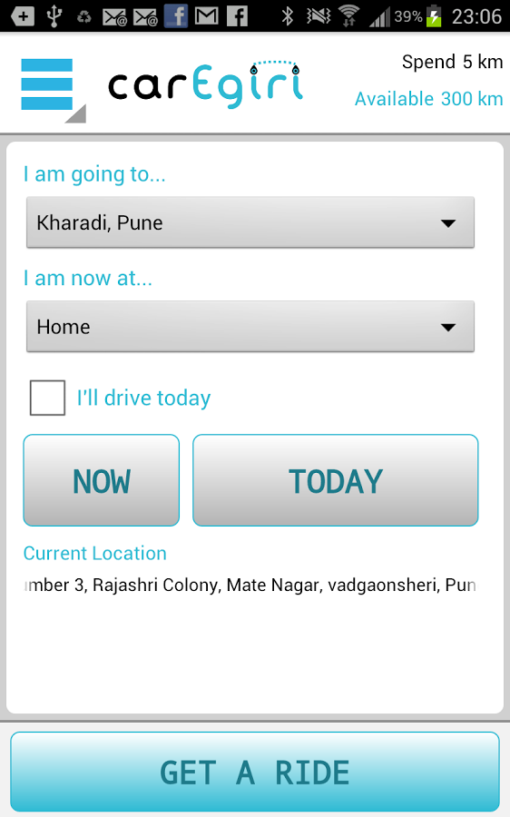 carEgiri, Carpool Pune截图1