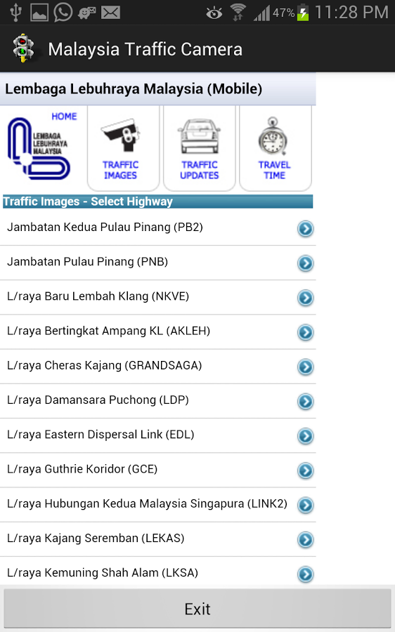 Malaysia Traffic Camera截图3