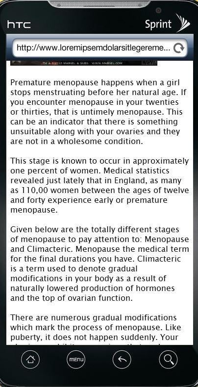 Menopause Symptoms截图3