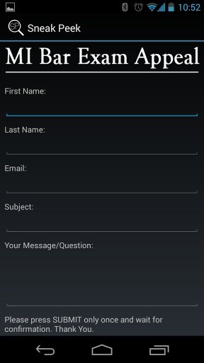 MI Bar Exam Appeal截图3