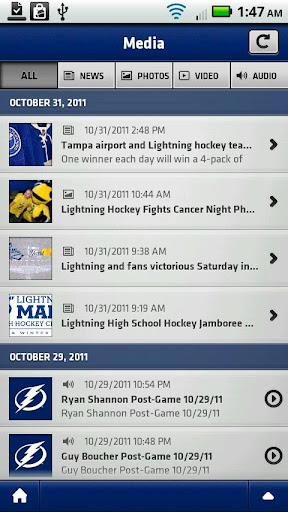 Tampa Bay Lightning Mobile截图3