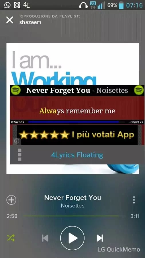 4Lyrics Floating截图2