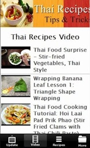 THAI Foods Recipes FREE截图2