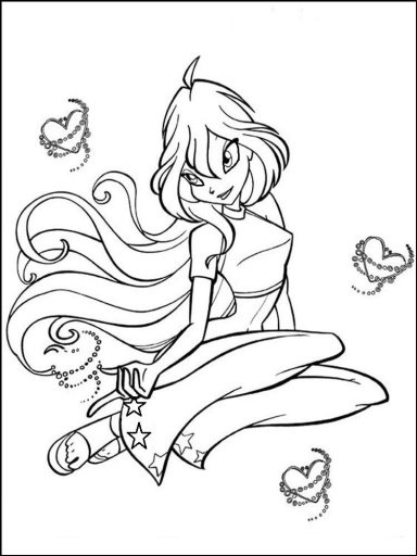 Angel Club Coloring截图4