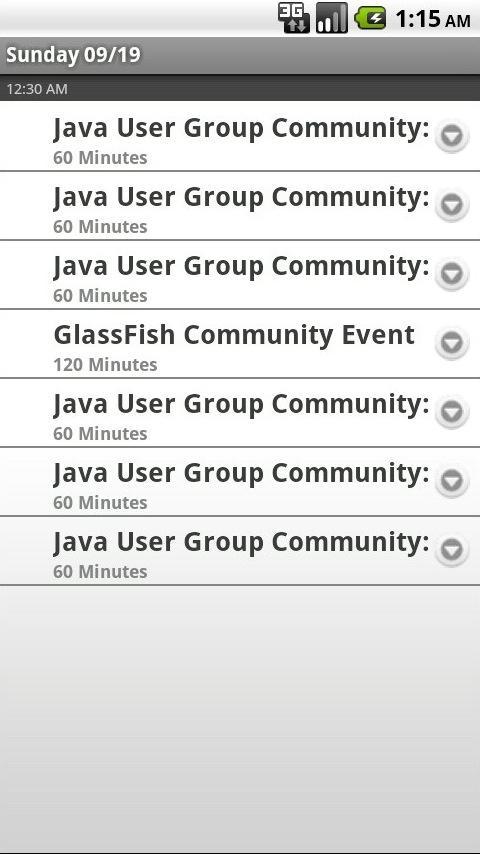 JavaOne大会/甲骨文开发社区截图3