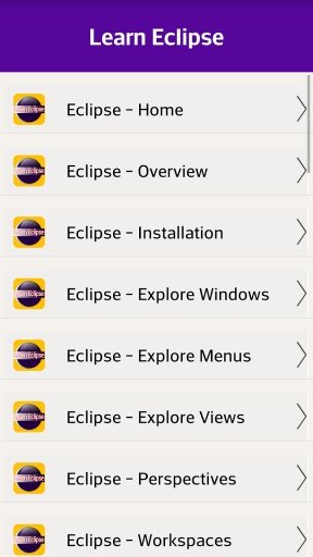 Learn Eclipse截图3