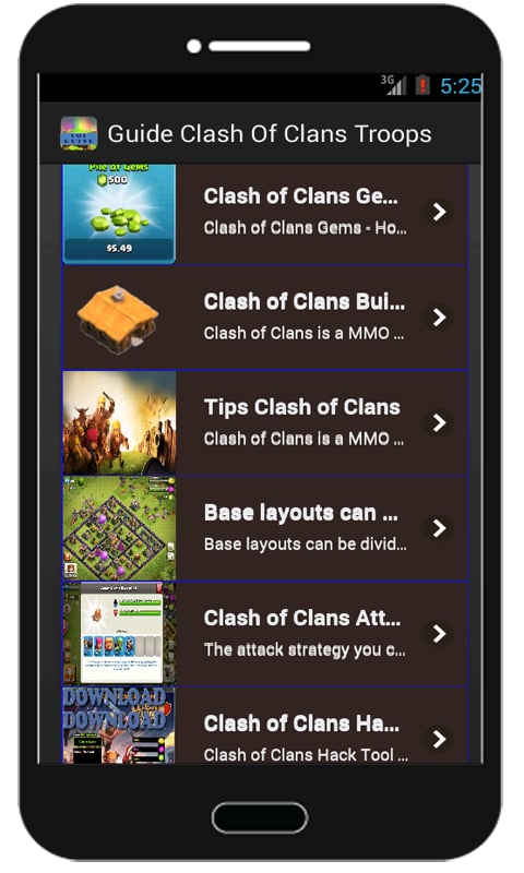 Guide Clash Of Clans Tro...截图3