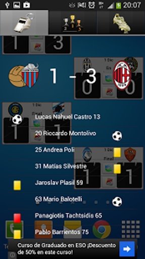 Widget Calcio截图4