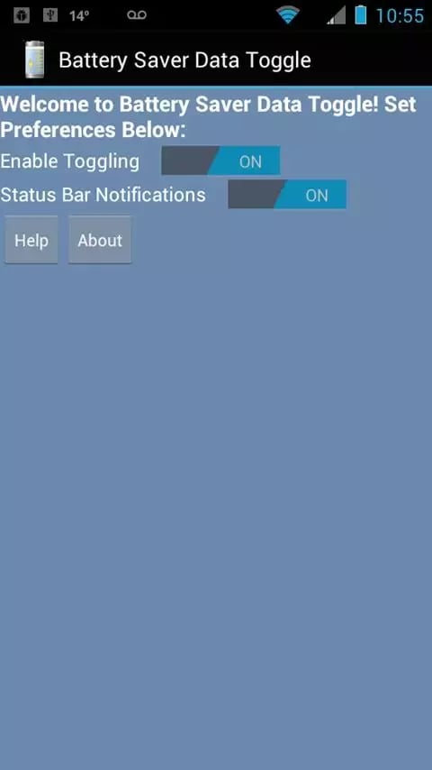 Battery Saver Data Toggle截图1