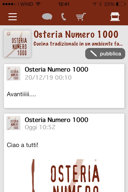 Osteria Numero 1000截图1