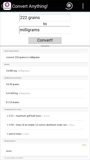 Convert Anything - Units+Stats截图2