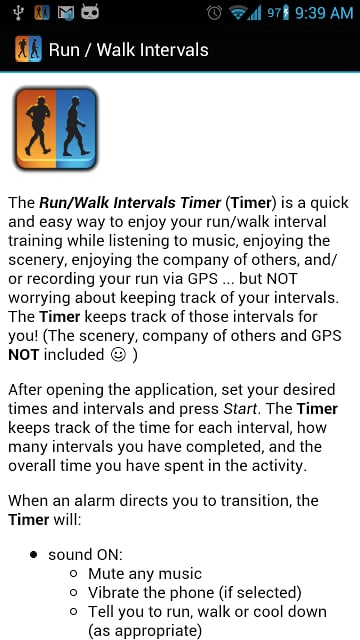 Run / Walk Intervals Timer截图7