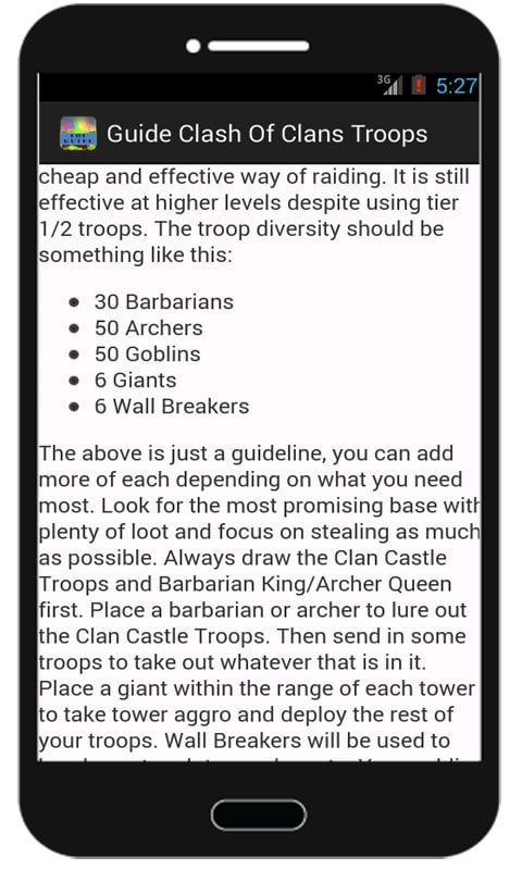 Guide Clash Of Clans Tro...截图7