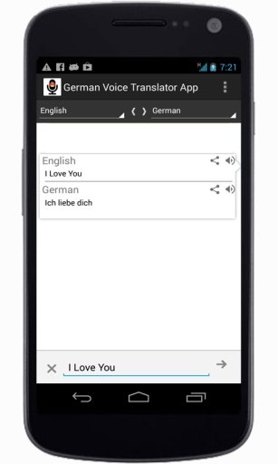 German Voice Translator App截图1