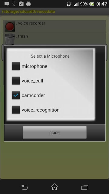 PCM Voice Memo Recorder Pro截图3