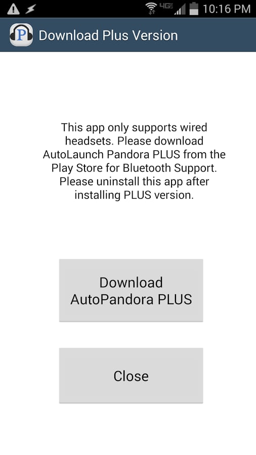 AutoLaunch Pandora截图1