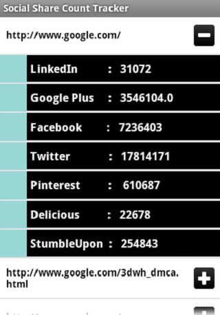 Social Share Count Tracker截图5