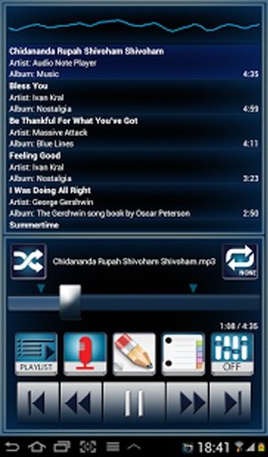 Audio Note Player Trial截图1