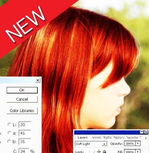 change hair color in photo截图1