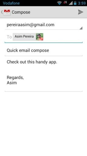 Quick Email Compose截图4