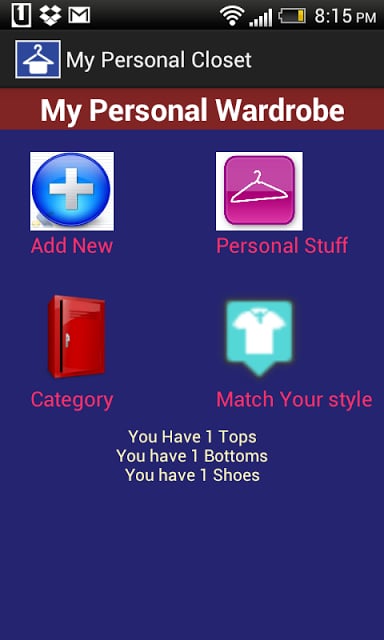 My Personal Wardrobe截图1