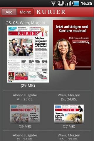 Kurier截图1