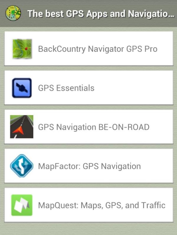 GPS Navigator Guide截图1