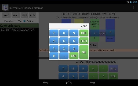 Finance Formulas截图11