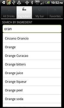 Bartender drink recipes LITE截图