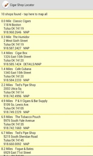 Cigar Shop Locator 2截图1