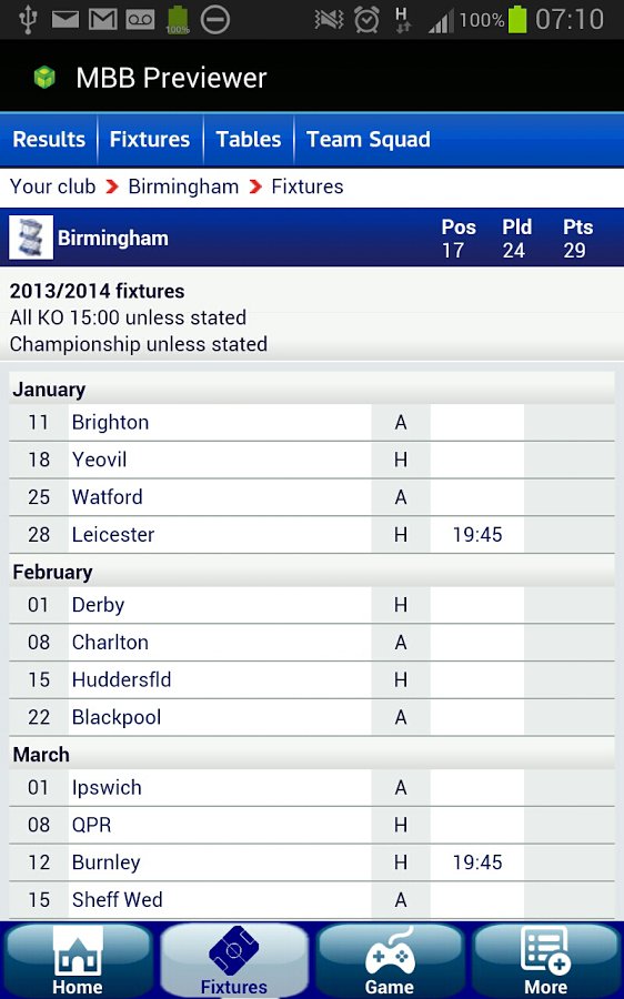 Birmingham City FC Mobi截图5