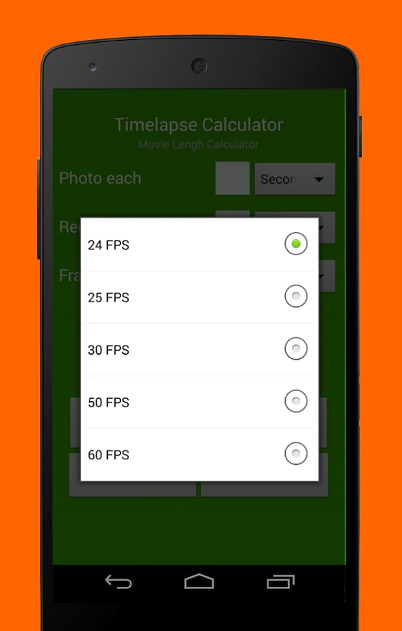 TimeLapse Calculator截图1