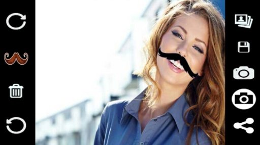 Mustache Camera截图1