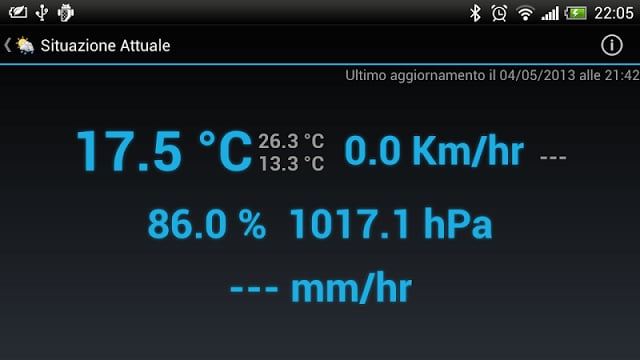 Meteo Pagnacco (Udine)截图5