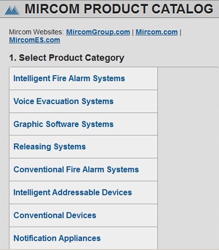 Mircom Product Catalog截图5