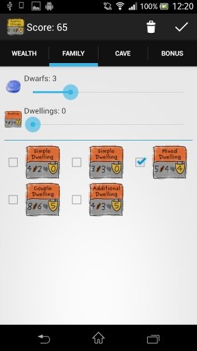 Caverna Scoring Pad截图3