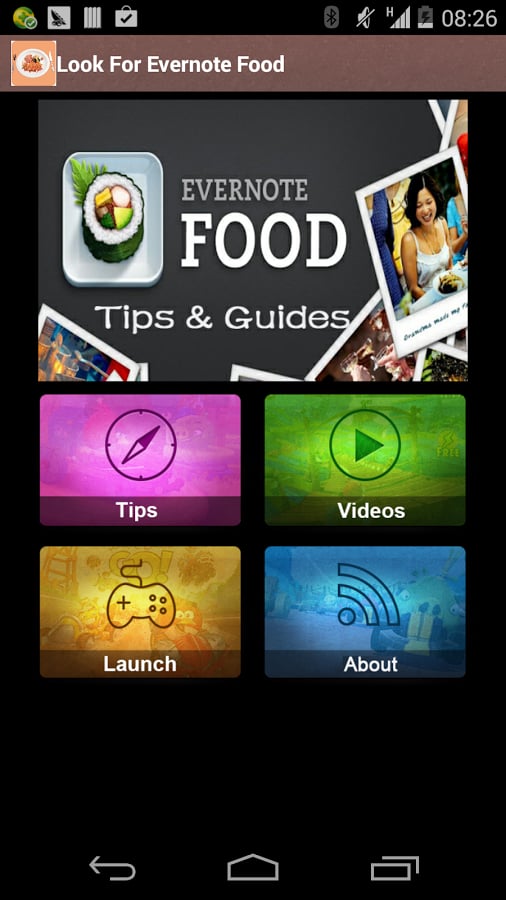 Look For Evernote Food截图2