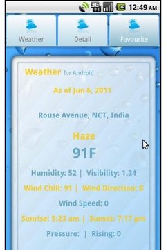 Weather with Voice Support截图